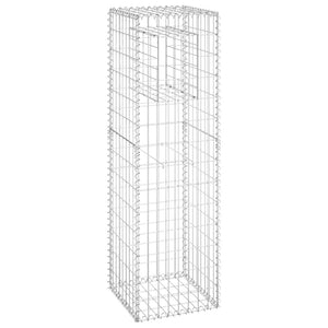 vidaXL Gabion Column 40x40x140 cm Iron