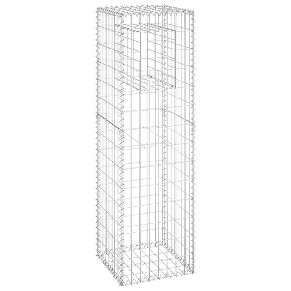 vidaXL Gabion Column 40x40x140 cm Iron
