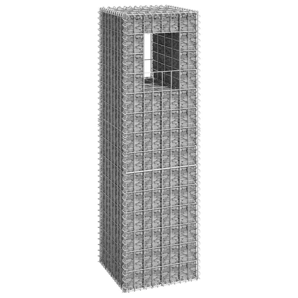 vidaXL Gabion Column 40x40x140 cm Iron