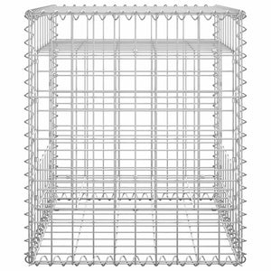 vidaXL Gabion Columns 2 pcs. 50x50x60 cm Iron