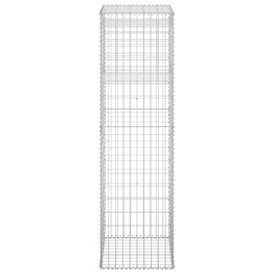 vidaXL Gabion Column 50x50x180 cm Iron