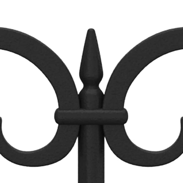 vidaXL Garden Edging 17 pcs. Black 10 m PP