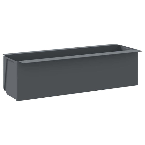 vidaXL Pallet Planter 12 pcs Grey 36x13.5x9.5 cm PP