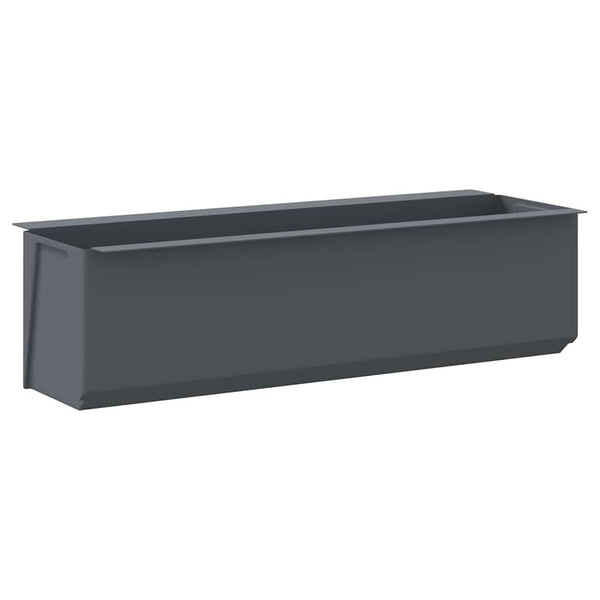 vidaXL Pallet Planter 12 pcs Grey 36x13.5x9.5 cm PP