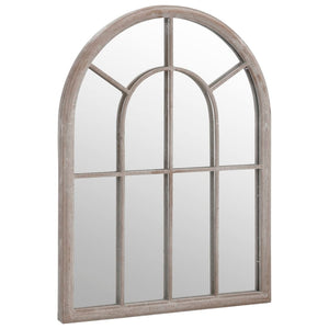 vidaXL Garden Mirror Sand 60x45 cm Iron