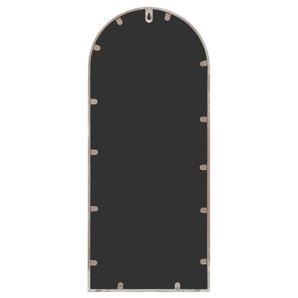 vidaXL Garden Mirror Sand 100x45 cm Iron