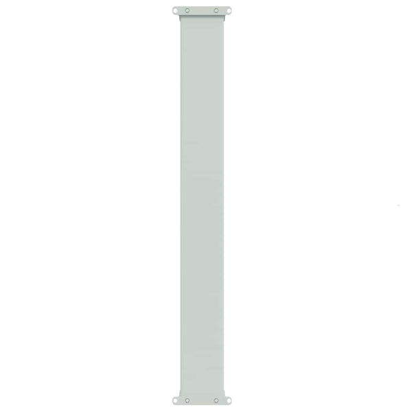 vidaXL Retractable Side Awning 117x600 cm Red