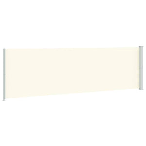 vidaXL Retractable Side Awning 180x600 cm Cream