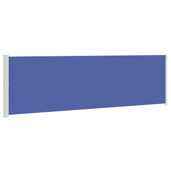 vidaXL Retractable Side Awning 180x600 cm Blue