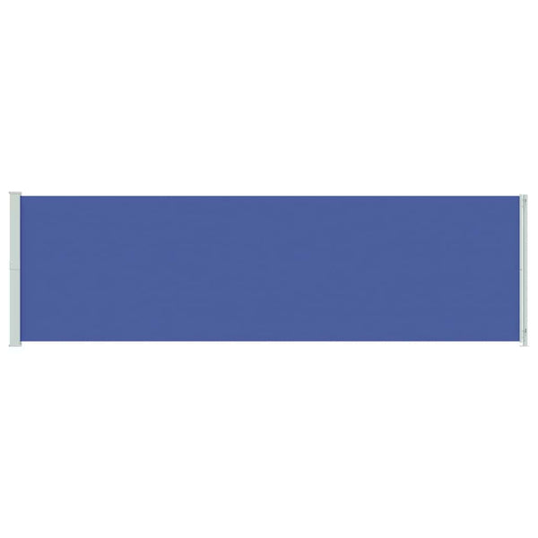 vidaXL Retractable Side Awning 180x600 cm Blue