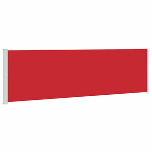 vidaXL Retractable Side Awning 180x600 cm Red