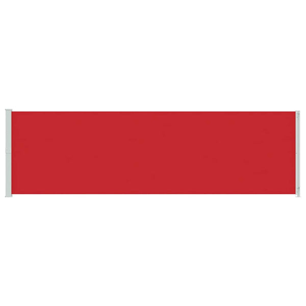 vidaXL Retractable Side Awning 180x600 cm Red