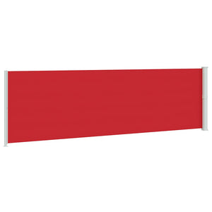 vidaXL Retractable Side Awning 180x600 cm Red