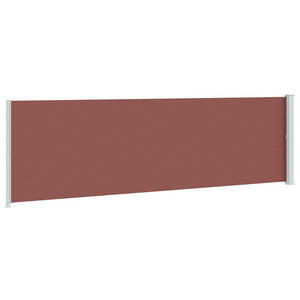 vidaXL Retractable Side Awning 180x600 cm Brown