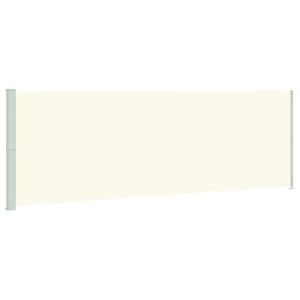 vidaXL Retractable Side Awning 200x600 cm Cream