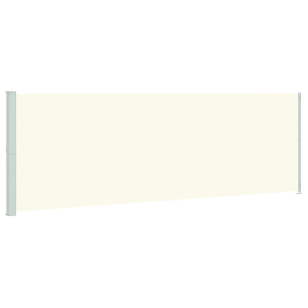 vidaXL Retractable Side Awning 200x600 cm Cream