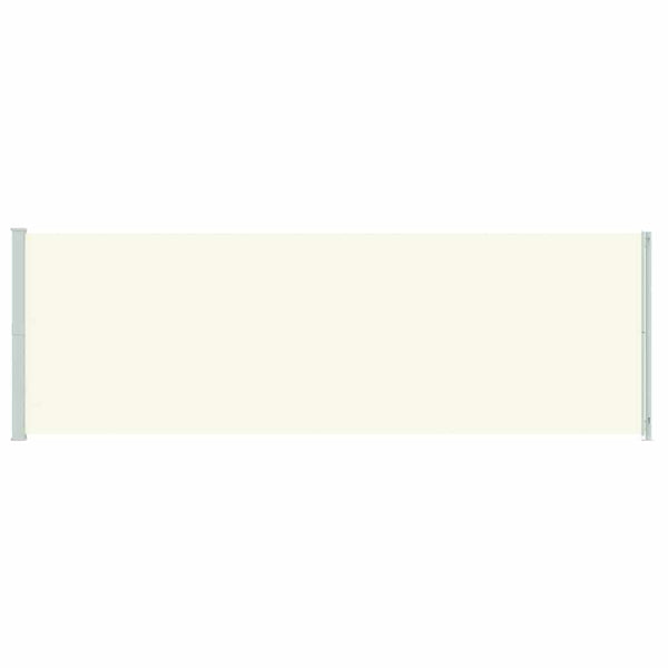 vidaXL Retractable Side Awning 200x600 cm Cream