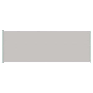 vidaXL Retractable Side Awning 220x600 cm Grey