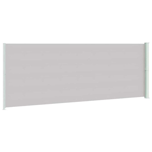 vidaXL Retractable Side Awning 220x600 cm Grey