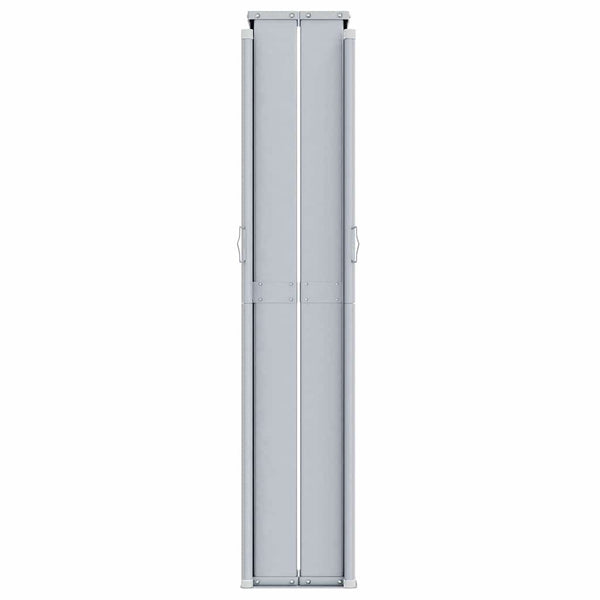 vidaXL Retractable Side Awning Cream 180x600 cm