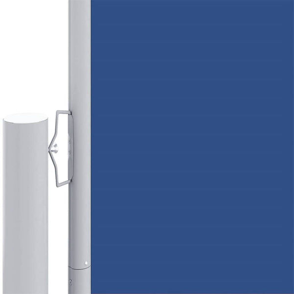 vidaXL Retractable Side Awning Blue 180x600 cm