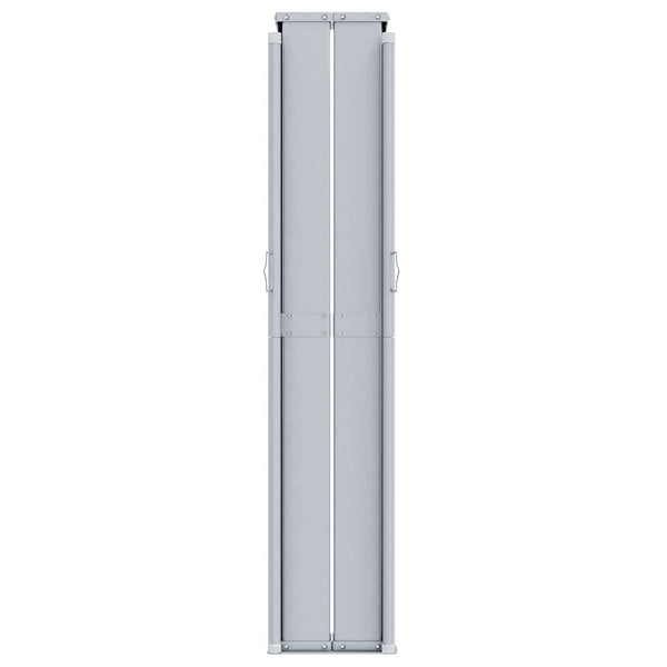 vidaXL Retractable Side Awning Blue 180x600 cm