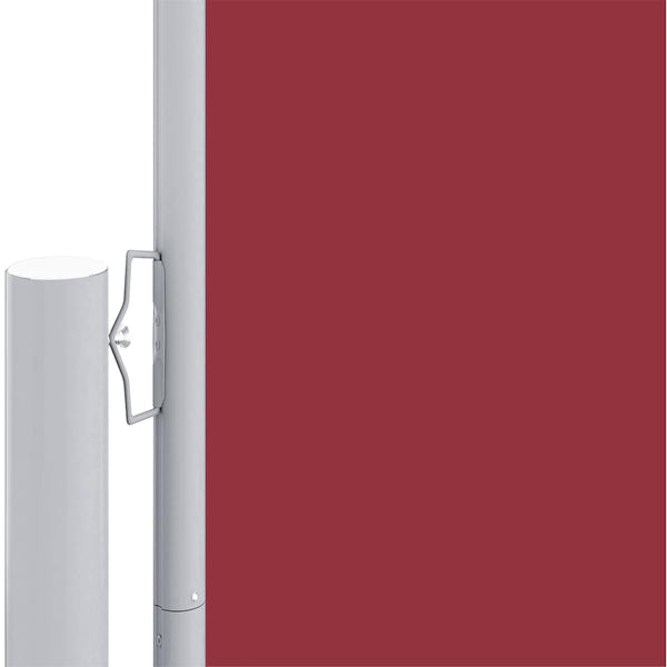 vidaXL Retractable Side Awning Red 180x600 cm