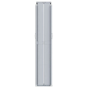 vidaXL Retractable Side Awning Red 180x600 cm
