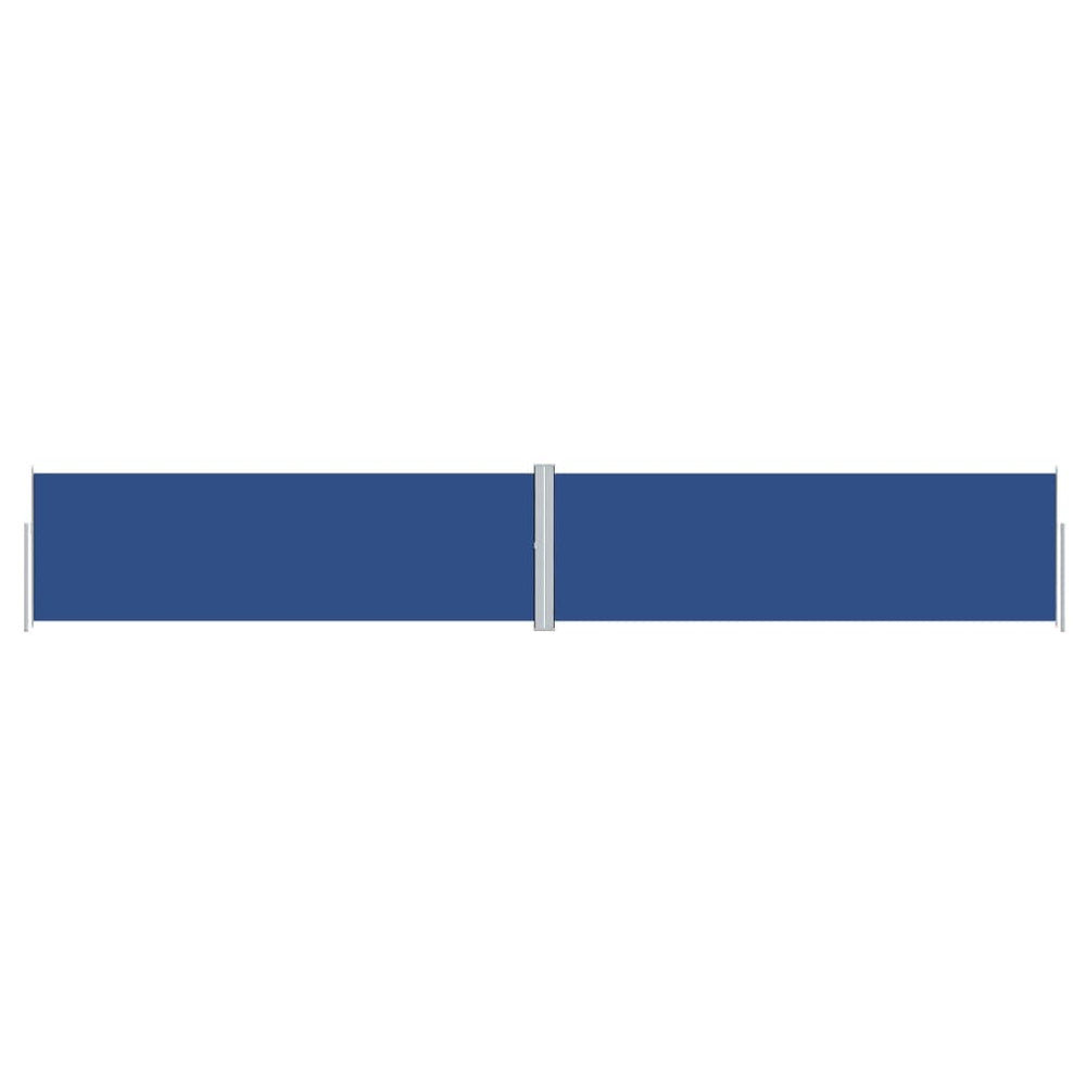 vidaXL Retractable Side Awning Blue 160x1000 cm