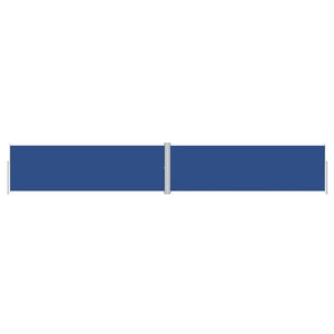 vidaXL Retractable Side Awning Blue 160x1000 cm