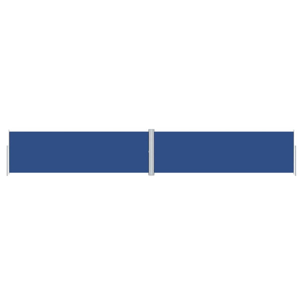 vidaXL Retractable Side Awning Blue 160x1000 cm