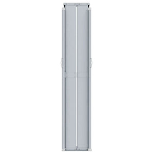 vidaXL Retractable Side Awning Blue 180x1000 cm