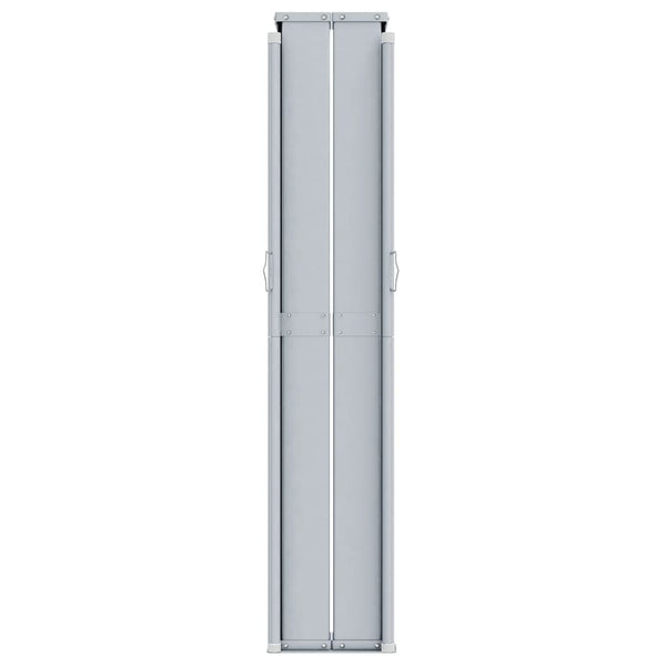 vidaXL Retractable Side Awning Blue 180x1000 cm