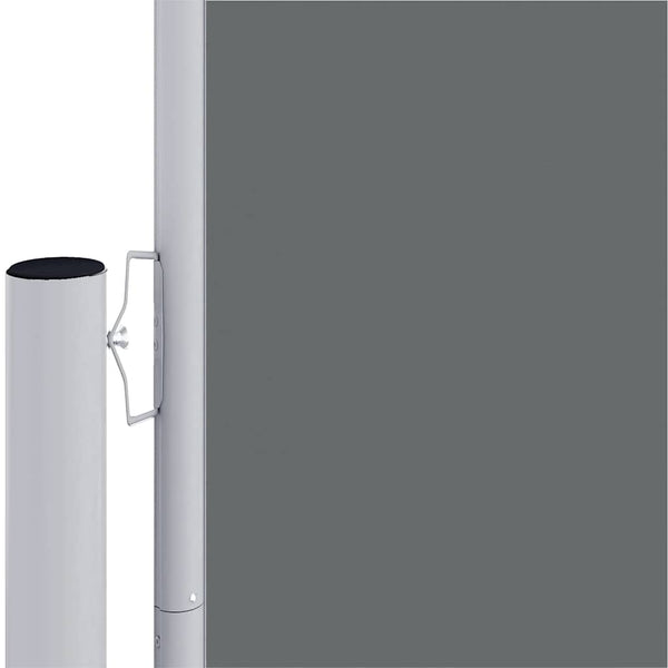 vidaXL Retractable Side Awning Anthracite 200x1000 cm