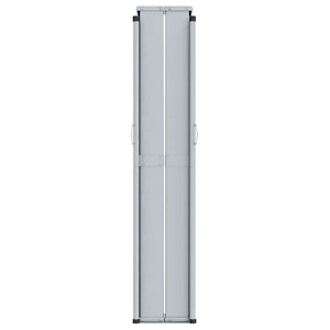vidaXL Retractable Side Awning Black 220x1000 cm
