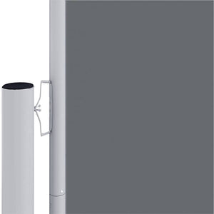 vidaXL Retractable Side Awning Anthracite 220x1000 cm