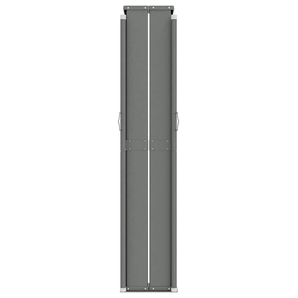vidaXL Retractable Side Awning Blue 220x1000 cm
