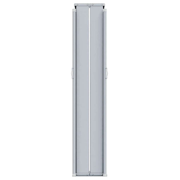 vidaXL Retractable Side Awning Blue 117x1200 cm