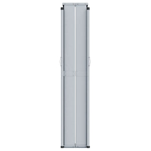 vidaXL Retractable Side Awning Black 160x1200 cm