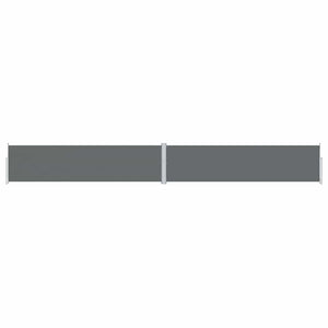 vidaXL Retractable Side Awning Anthracite 160x1200 cm