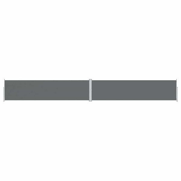 vidaXL Retractable Side Awning Anthracite 160x1200 cm