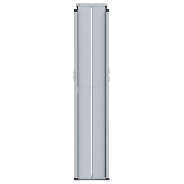 vidaXL Retractable Side Awning Black 200x1200 cm