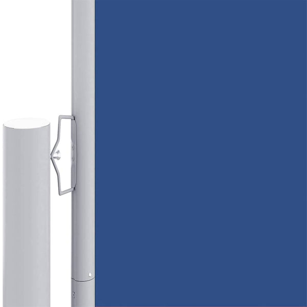 vidaXL Retractable Side Awning Blue 200x1200 cm
