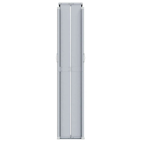 vidaXL Retractable Side Awning Blue 200x1200 cm