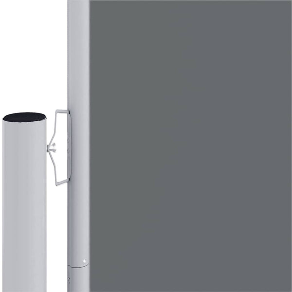 vidaXL Retractable Side Awning Anthracite 220x1200 cm