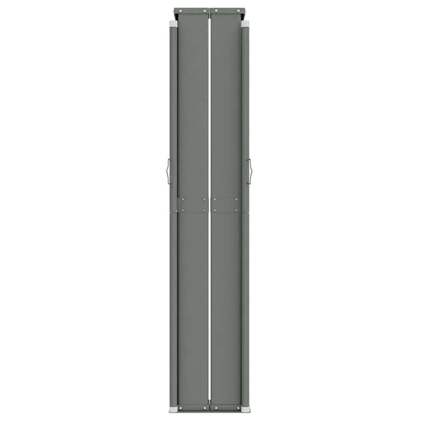 vidaXL Retractable Side Awning Red 220x1200 cm