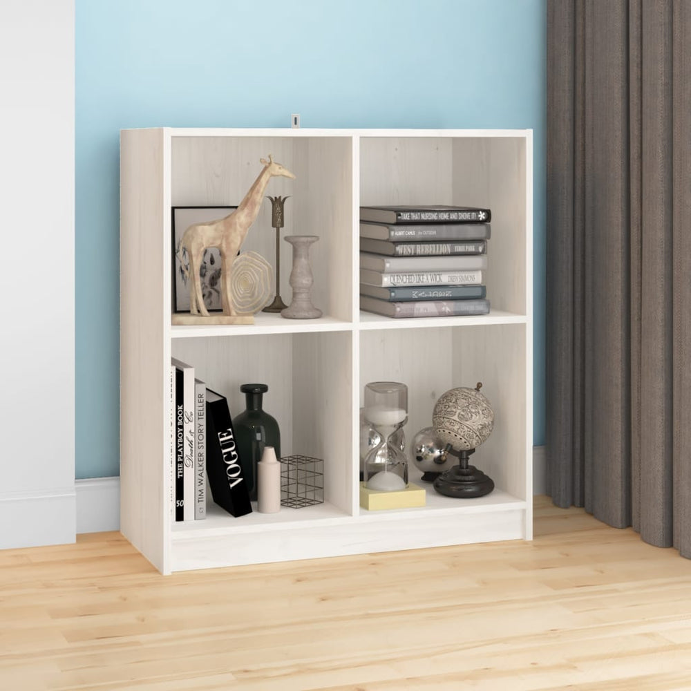 Weißes Sideboard Kiefer Massivholz 70 cm