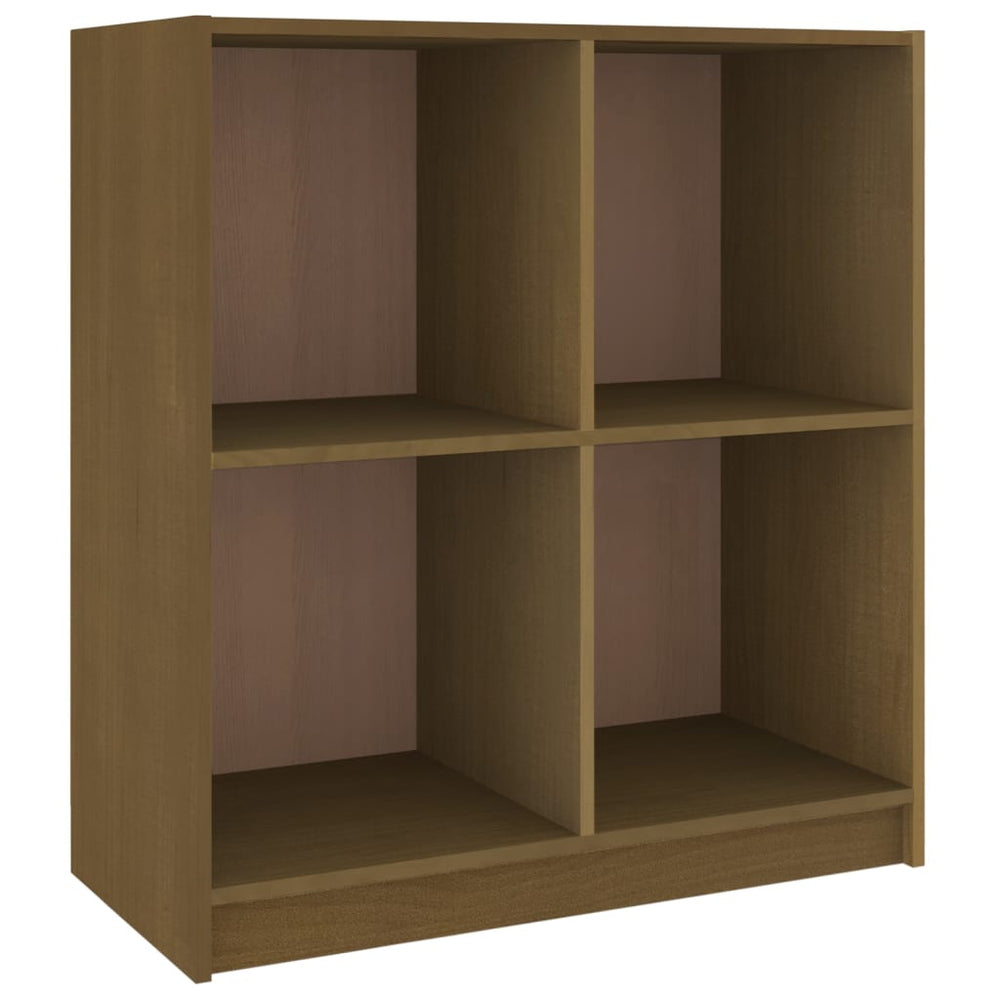 Honigbraunes Sideboard Kiefer Massivholz 70cm