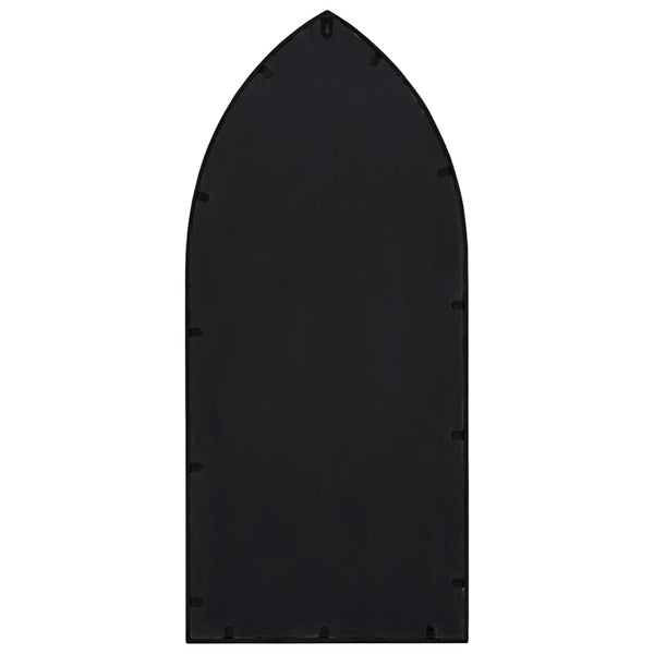 vidaXL Mirror Black 100x45 cm Iron for Indoor Use
