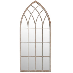 vidaXL Sand-Colored Mirror 70x30 cm Iron for Indoor Use